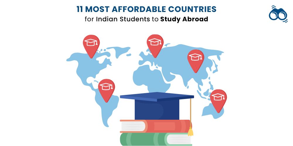 Affordable countries for Indian students to study abroad in 2025 with low tuition and scholarships