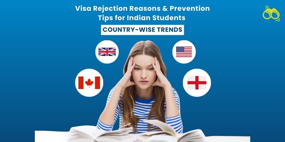 Visa rejection reasons and prevention tips for Indian students applying to study abroad in 2025