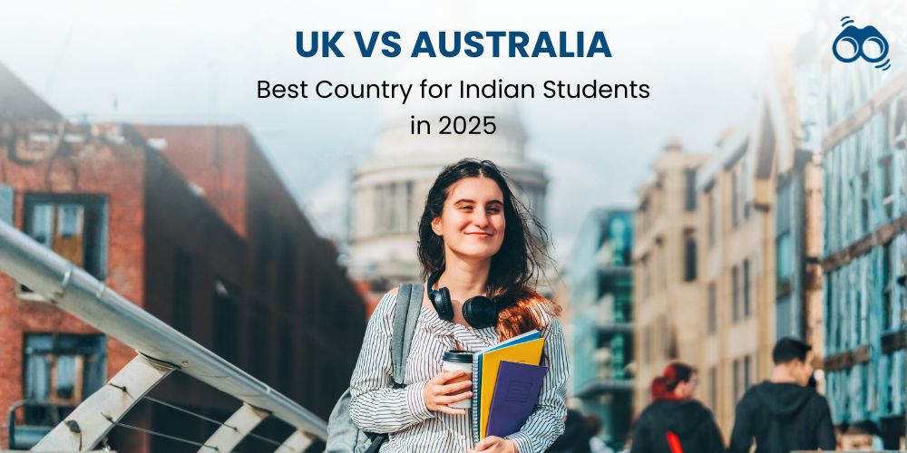 Indian student deciding between UK and Australia for studies