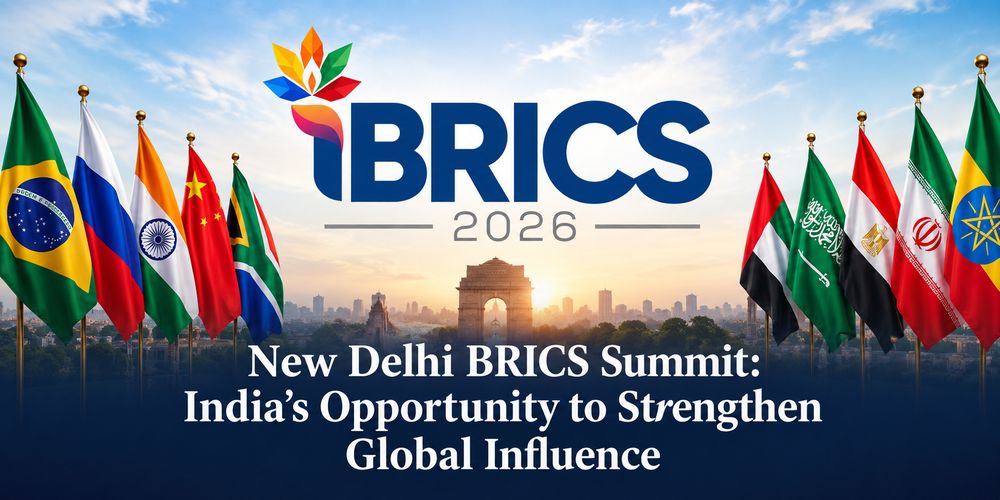 BRICS Summit Gives India Strategic Leverage Amid Global Uncertainty