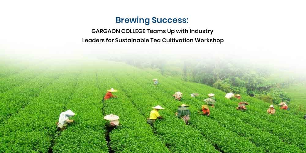 Gargaon College Hosts Workshop on Sustainable Tea Cultivation banner