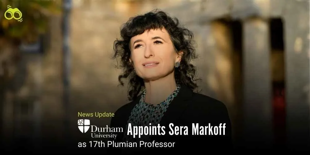 Sera Markoff Named Plumian Professor at Cambridge