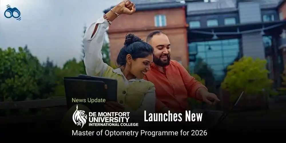 New optometry course at DMU set to strengthen vision health services locally and globally