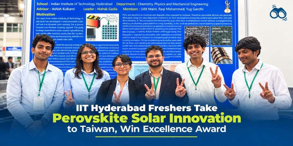 Four IIT Hyderabad Freshers, a Suitcase of Chemicals and an International Science Award in Taiwan