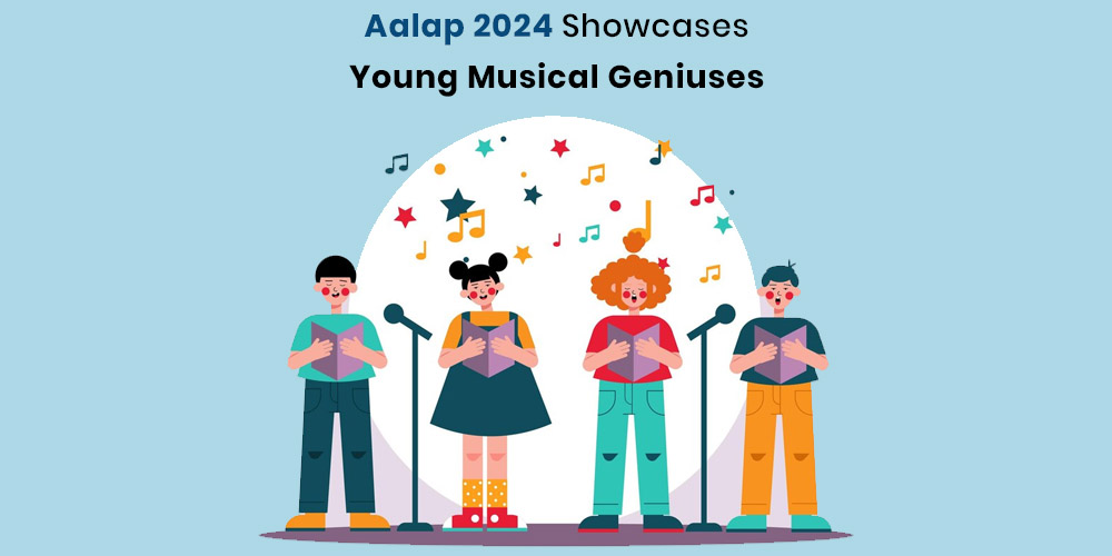 “Aalap 2024 Celebrating Childhood”: A Festival of Youthful Harmony and Musical Brilliance banner