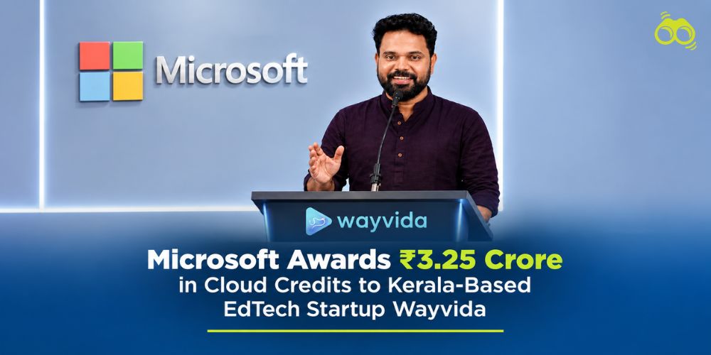 Kerala EdTech Startup Wayvida Receives ₹3.25 Crore Microsoft Support for AI Expansion